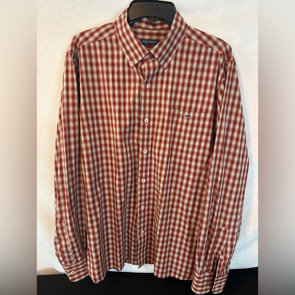 Fish Hippie Button-Down Shirt